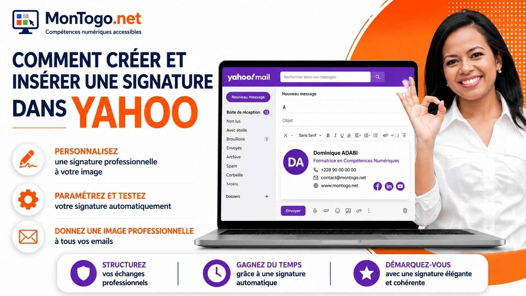 Signature Yahoo Mail